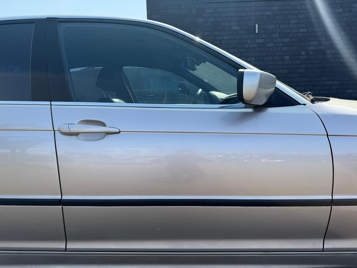 BMW 3er E46 original Tür vorn rechts 490 Diamant Metallic Titansilber Rohbau BJ04